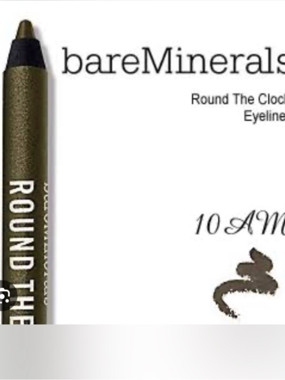 bareMinerals Round The Clock Eyeliner - Olive Green- set of‎ 3